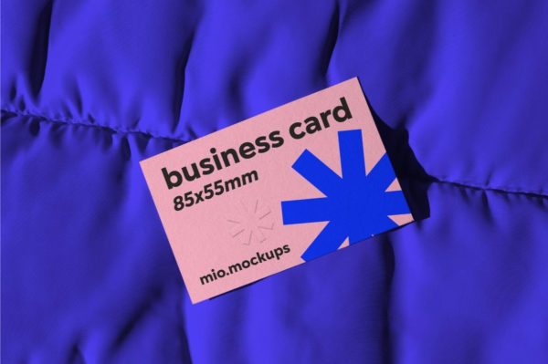 High Quality Business Card Mockup