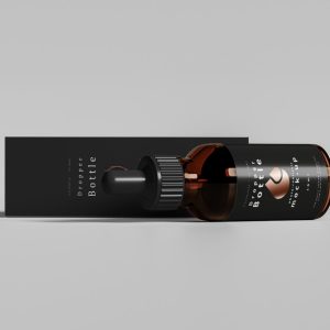 High Quality Dropper Mockup