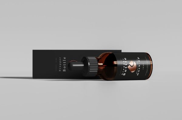 High Quality Dropper Mockup