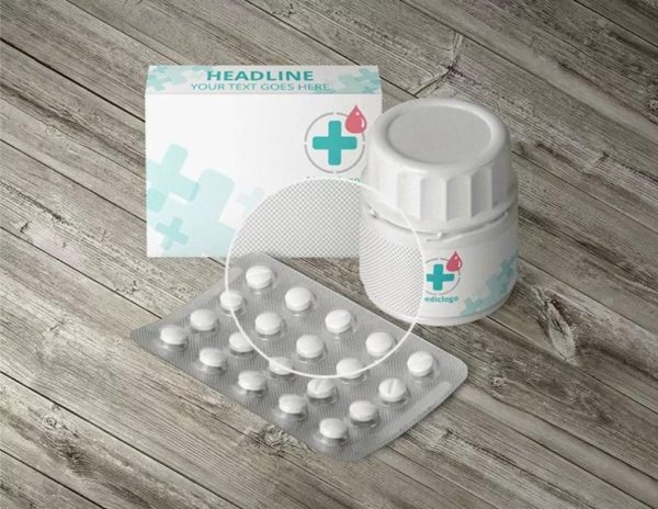 High Quality Medical Branding Mockup