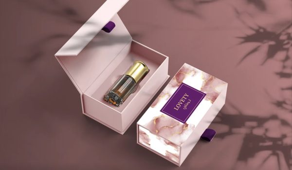 High Quality Perfume Branding Mockup