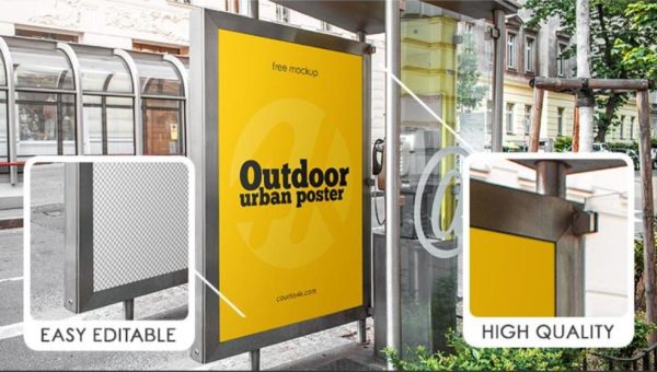 High Quality Poster Mockup