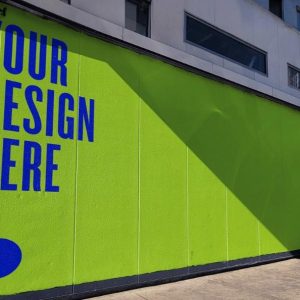 LA Street Billboard Mockup PSD