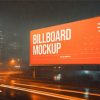 Large Billboard Mockup PSD