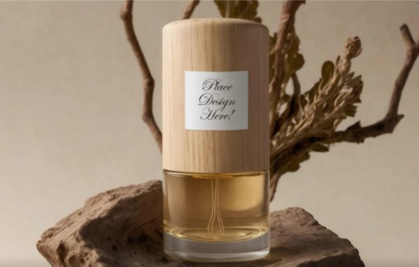 Luxury Perfume Branding Mockup from Front View - Image 2