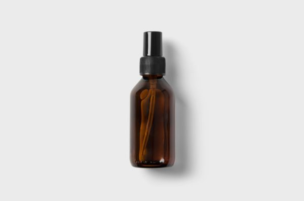 Lying Bottle Mockup PSD