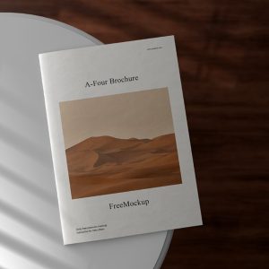 Minimal A4 Brochure Mockup Template