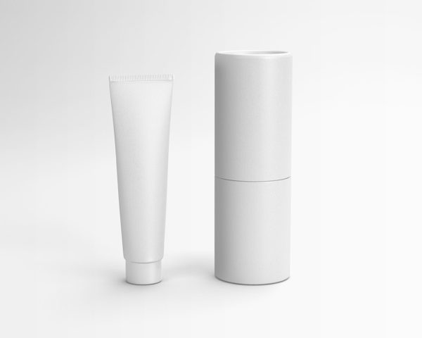 Minimal Squeeze Tube Mockup
