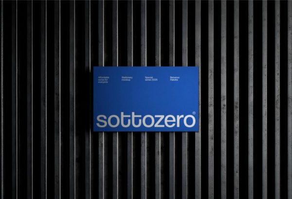 Top View Card Mockup on Metal Background - Image 2