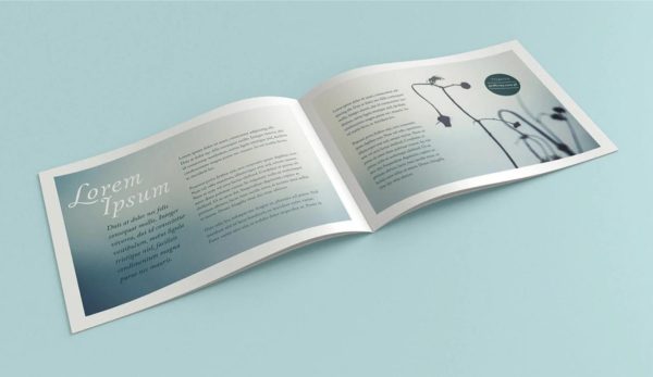Open Landscape Brochure Mockups
