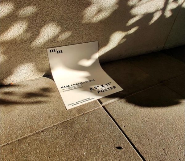 Poster on Urban Street Mockup
