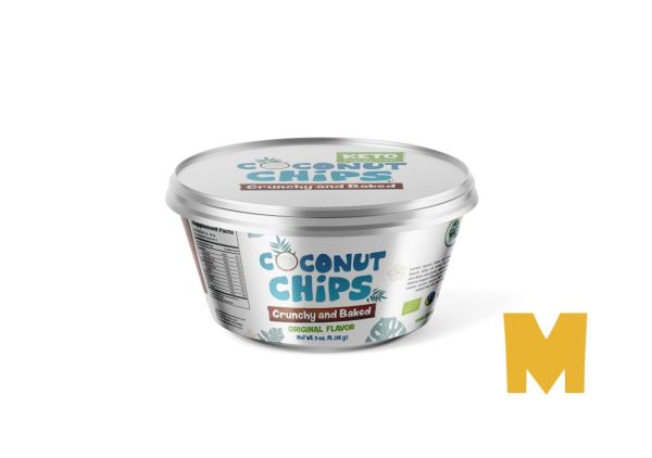 Realistic Choco Chips Bowl Mockup