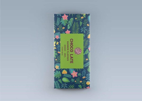 Realistic Chocolate Packaging Mockup Download