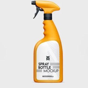 Realistic Cleaner Branding Mockup