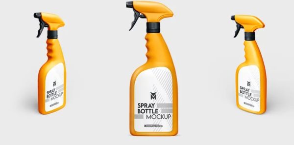 Realistic Cleaner Branding Mockup