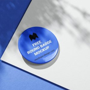 Realistic Round Pin Badge Mockup (1)