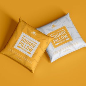 Realistic Square Box Mockup PSD