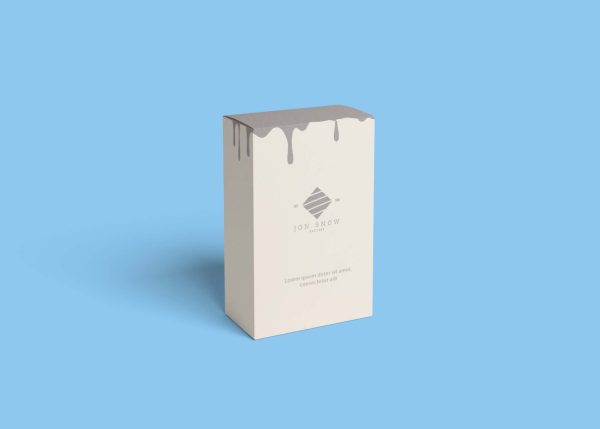 Realistic Storage Box Mockup PSD