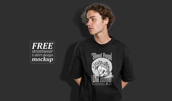 Realistic T Shirt Mockup Design