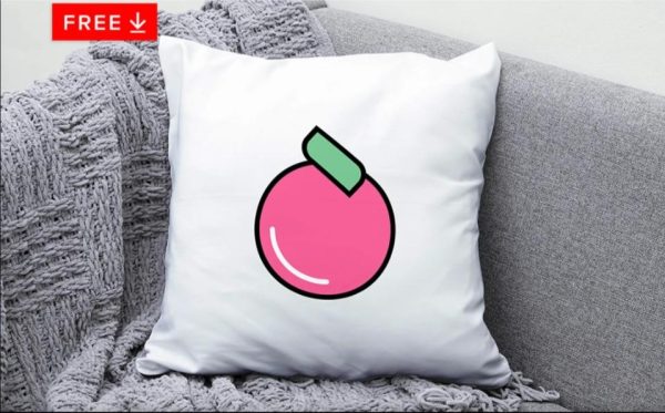 Simple Cushion Cover Mockup