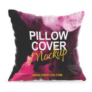 Simple Pillow Cover Mockup