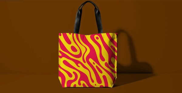 Simple Tote Bag Mockup PSD