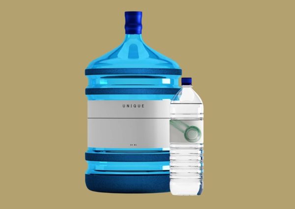 Simple Water Packaging Mockup