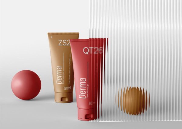 Sleek Cosmetics Tube Mockup