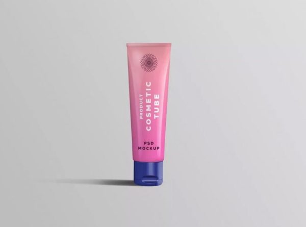 Standing Style Tube Mockup