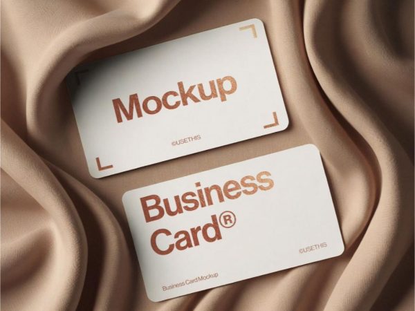 Stylish Business Card Mockup