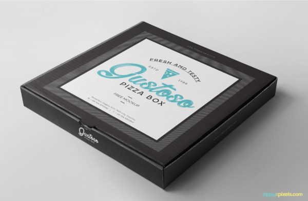 Takeaway Pizza Branding Mockup