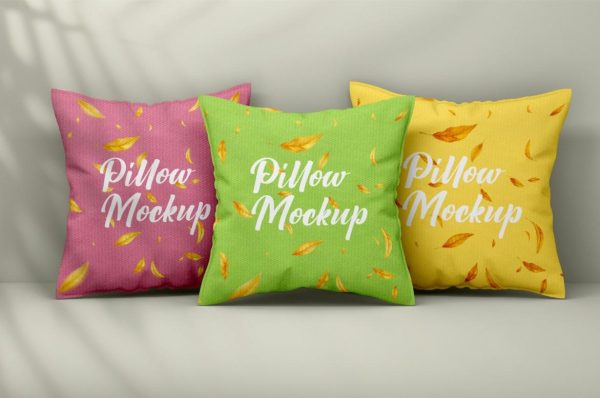 Three Pillows Branding Mockup