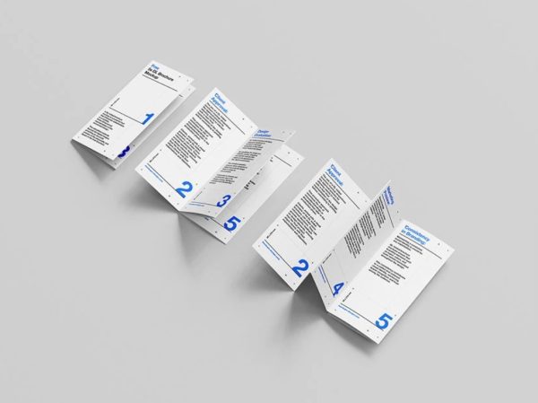 Three Unique Flyer Mockups Set