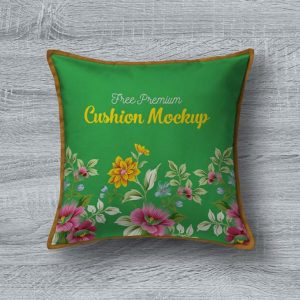 Top View Cushion Mockup