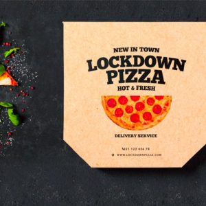 Top View Pizza Template