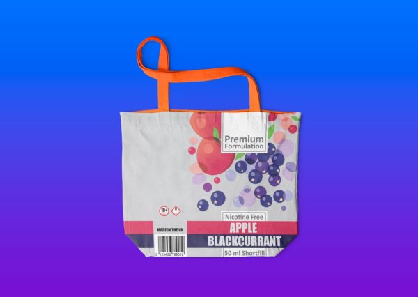 Top View Tote Bag Mockup