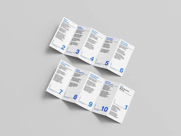 Two Side DL Flyer Mockup
