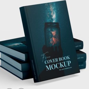 Unique Book Cover Mockups Set