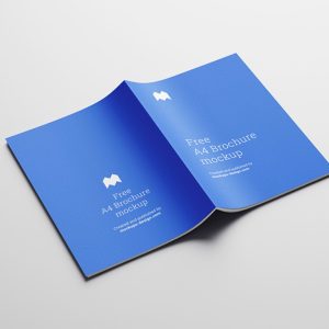 Upside Down Brochure Mockup