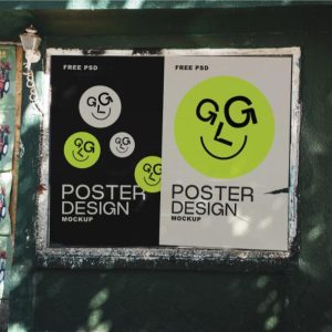 Urban Street Poster Mockup PSD (1)
