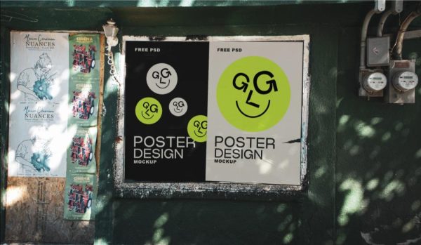 Urban Street Poster Mockup PSD (1)