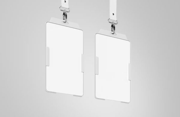 Blank Id Card Branding Mockup