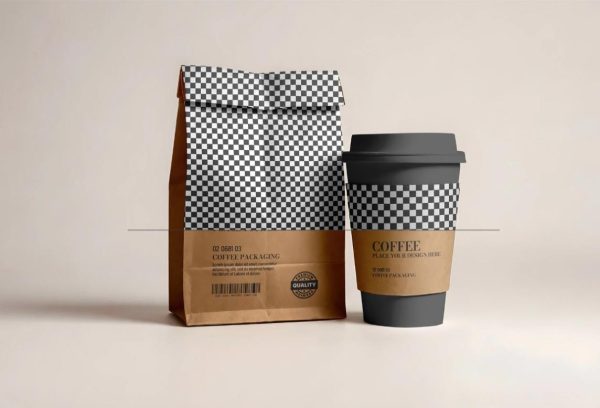 Editable Coffee Branding mockup