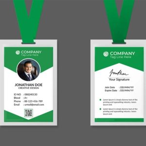 FRont View Card Mockup