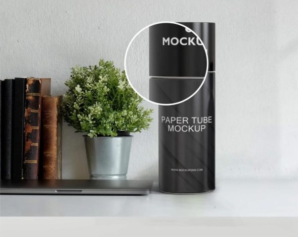 High Resolution Tube Mockup PSD
