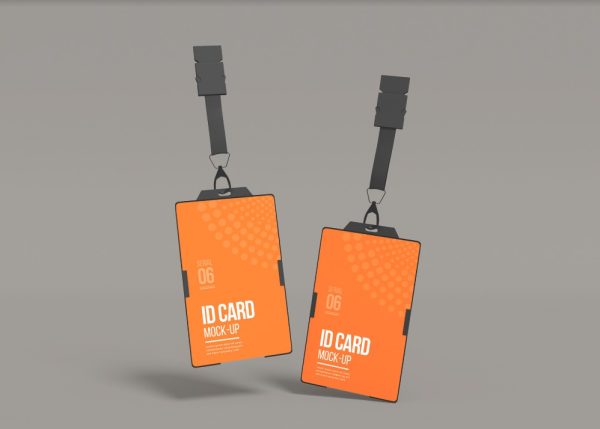 ID Card Branding Mockup