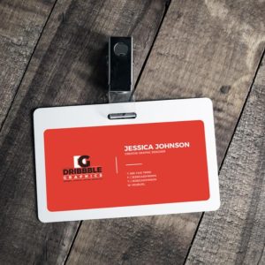 Identity Badge Mockup PSD (1)