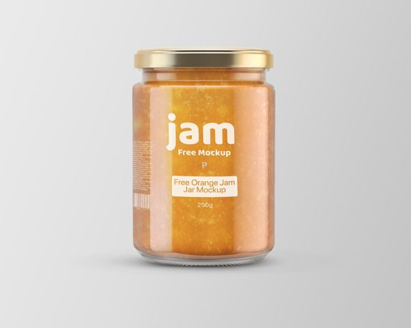 Jam Labeling Mockup PSD