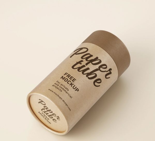 On Floor Tube Mockup PSD