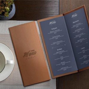 Restaurant Menu Branding Mockup